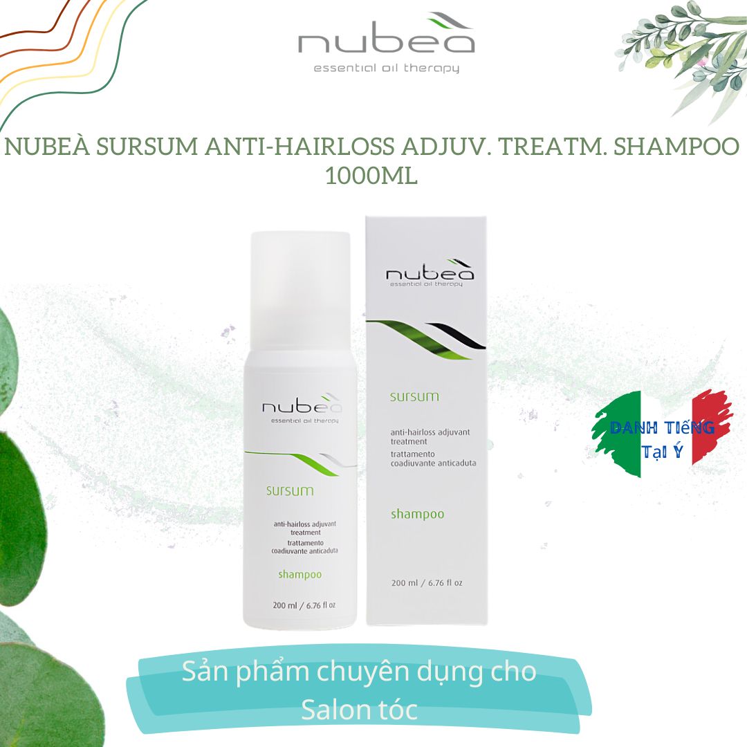 Nubeà Sursum Anti-hairloss Adjuv. Treatm. Shampoo 1000ml - Sản phẩm chuyên dụng cho salon tóc - Just Đẹp