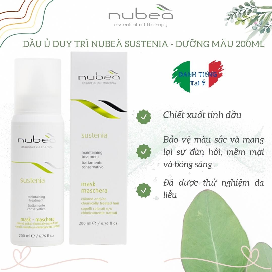 Dầu ủ duy trì Nubeà Sustenia - Dưỡng màu  200ml - Just Đẹp