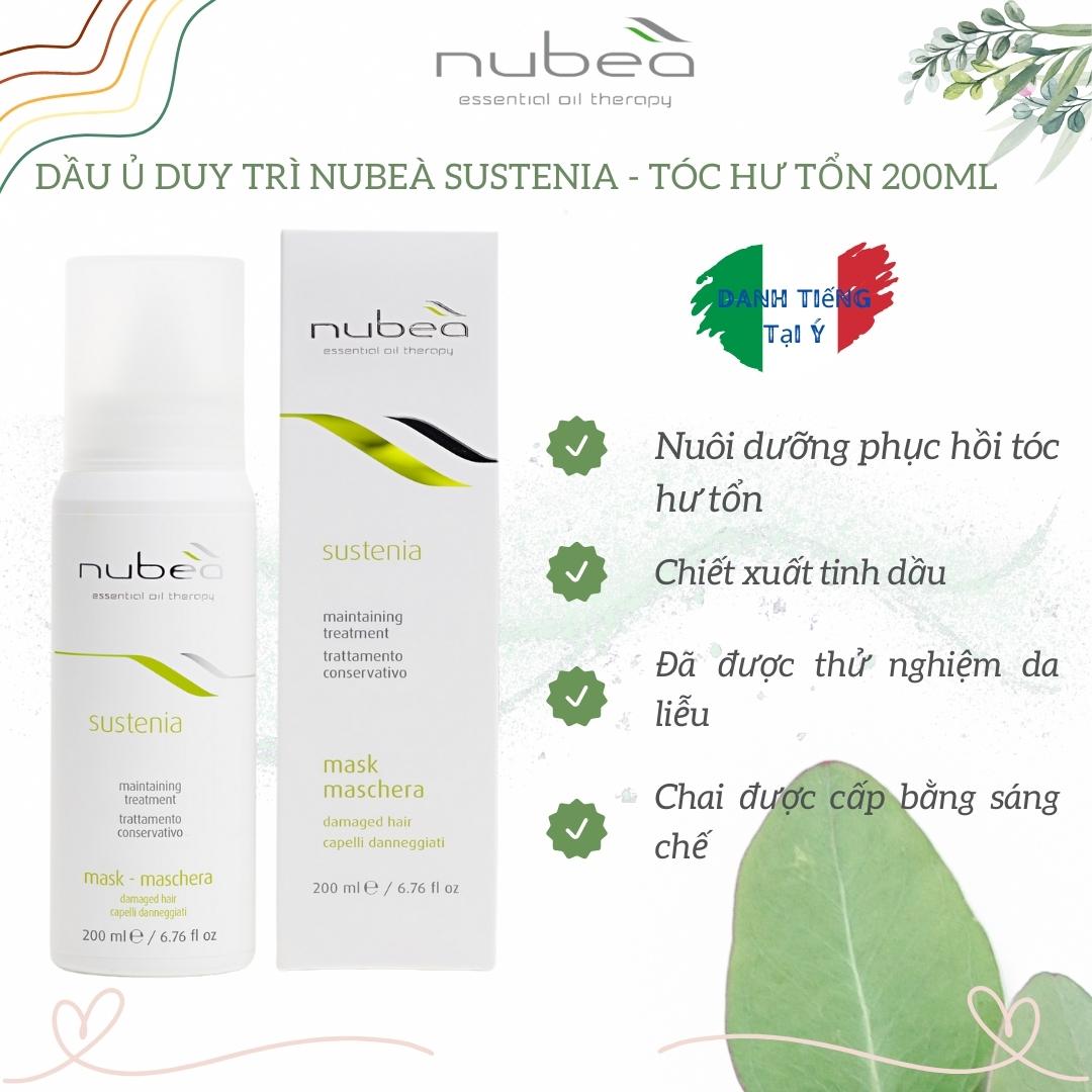 Dầu ủ duy trì Nubeà Sustenia - Tóc hư tổn  200ml - Just Đẹp