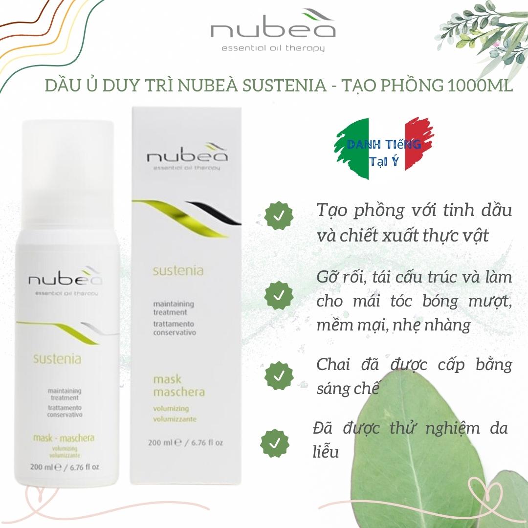 Dầu ủ duy trì Nubeà Sustenia -Tạo phồng 1000ml - Just Đẹp