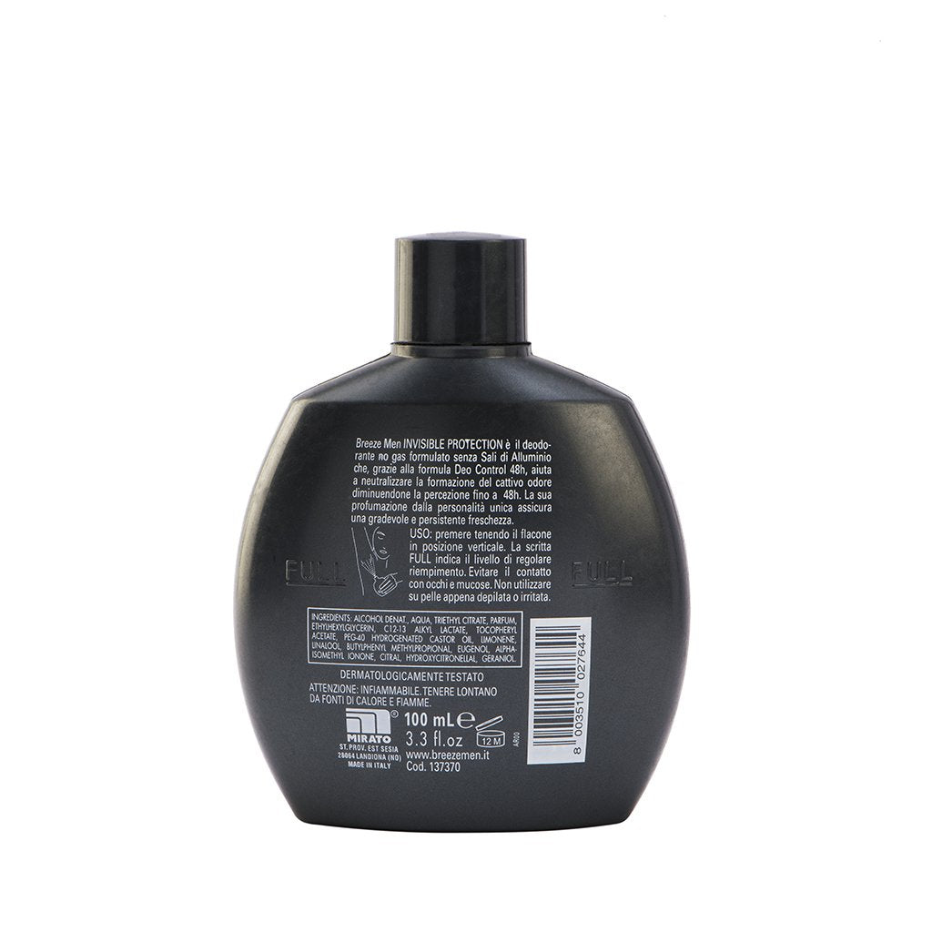 Dung dịch khử mùi cơ thể nam hương nước hoa Breeze Men Squeeze Invisible Protection 100ml - Just Đẹp